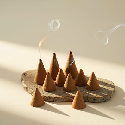 ✨ Pack de 10 Conos de Incienso Aromático – Ritual de Energía y Armonía 🌿